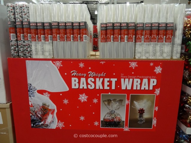 Cellophane Basket Wrap Costco 1