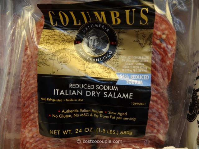 Columbus Italian Dry Salame Costco 2