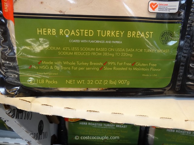 Columbus Nitrite Free Sliced Herb Turkey Costco 4