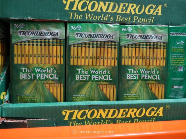 Dixon Ticonderoga No 2 Pencils Costco 1