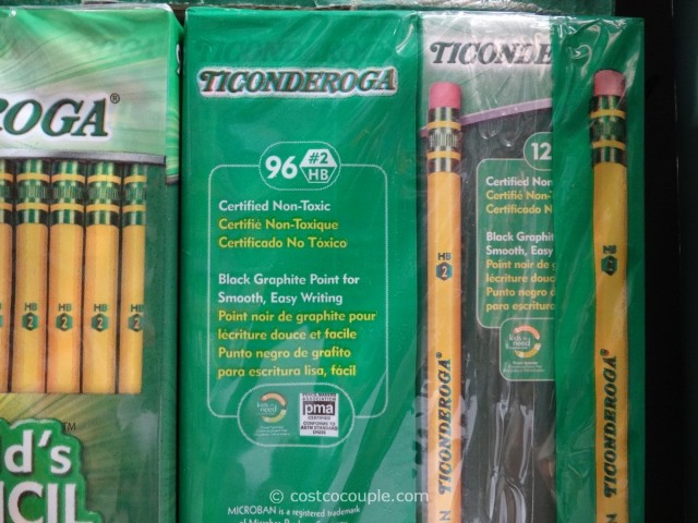 Dixon Ticonderoga No 2 Pencils Costco 3