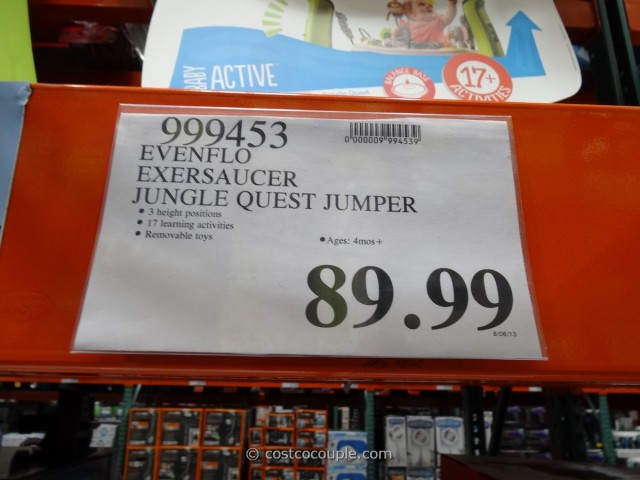 EvenFlo Exersaucer Jungle Quest Jumper Costco 3