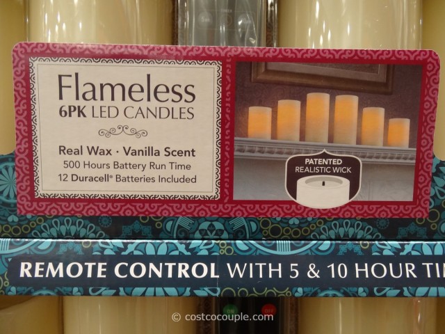 Flameless LED Candles with Remote Costco 2