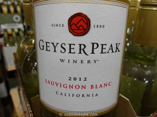 Geyser Peak 2012 Sauvignon Blanc Costco 