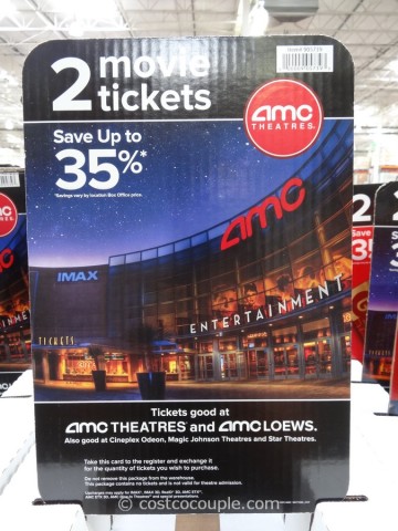Gift Card AMC Theater Movie Ticket Costco 2