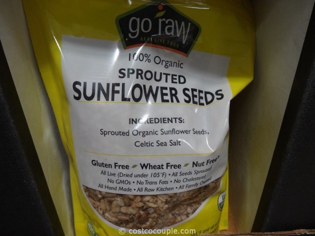 Go Raw Organic Sprouted Sunflower Seeds Costco 