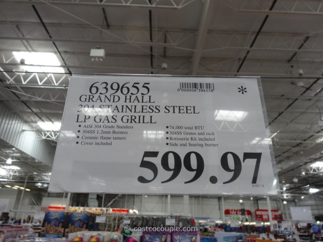 Grand Hall 6 Burner Stainless Steel Grill Costco 5