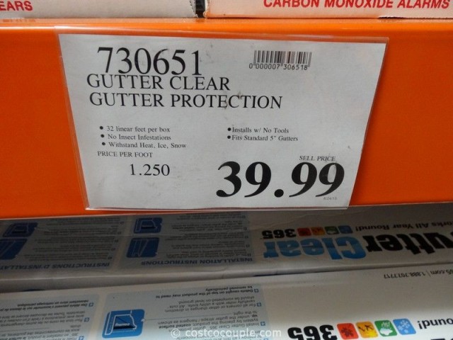 Gutter Clear Gutter Protection Costco 