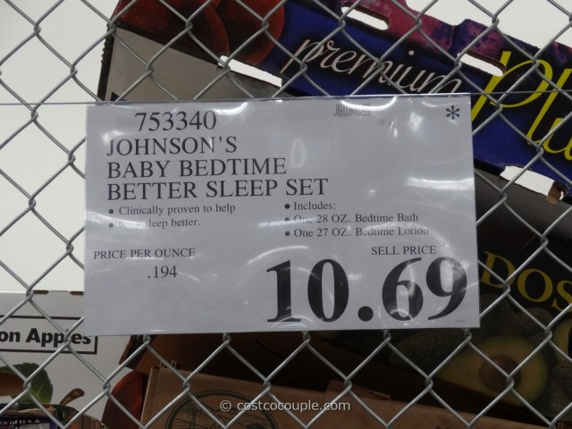 Johnson's Baby Bedtime Better Sleep Set Costco 3
