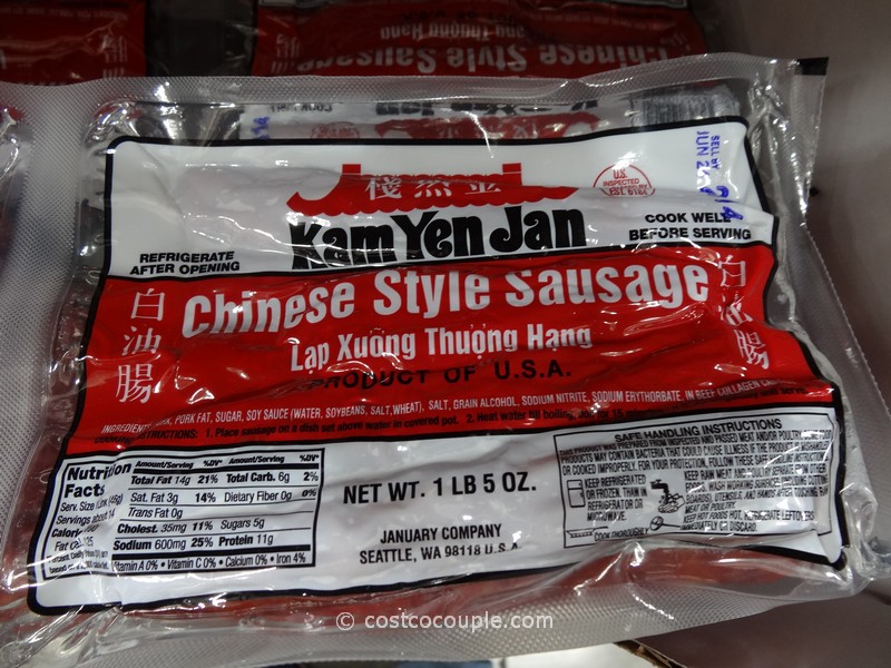 Kam Yen Jan Chinese Sausage Costco