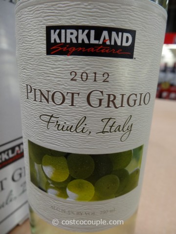 Kirkland Signature 2012 Pinot Grigio Costco 1