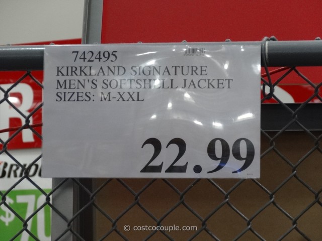 Kirkland Signature Men's Softshell Jacket Costco 2