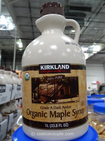 Kirkland Signature Organic Dark Amber Maple Syrup Costco 2