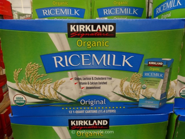Kirkland Signature Organic Rice Milk Costco 2