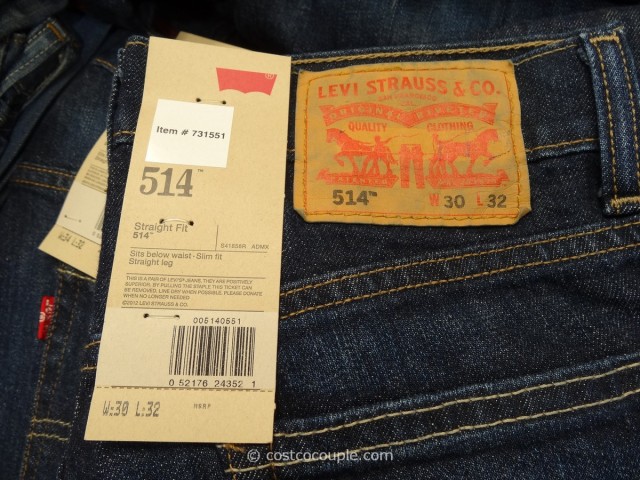 Levi's Mens 514 Straight Fit Jeans Costco 3