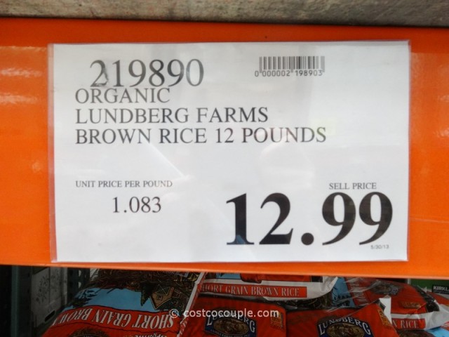 Lundberg Farms Organic Short Grain Brown Rice Costco