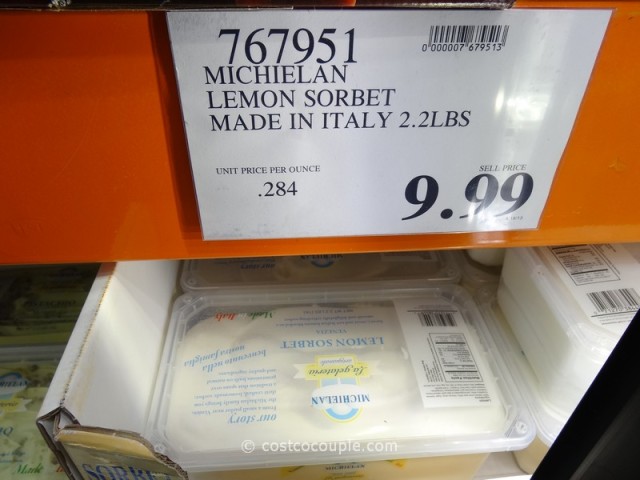 Michielan Lemon Sorbet Costco 