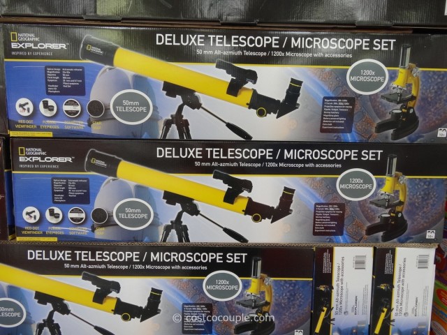 National Geographic Telescope and Microscope Set Costco 1