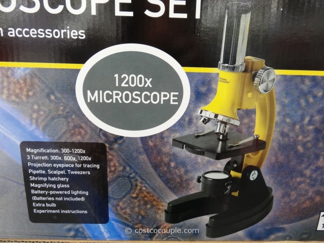 National Geographic Telescope and Microscope Set Costco 3