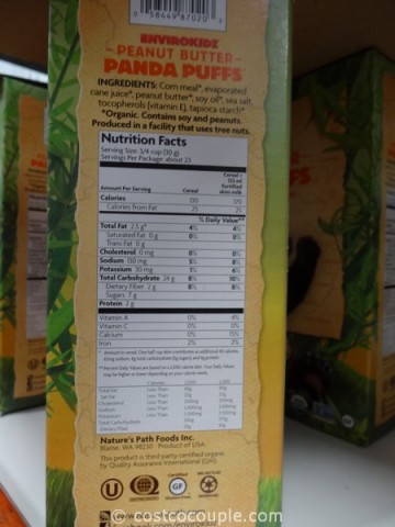 Nature's Path Organic Panda Puffs Cereal Costco 