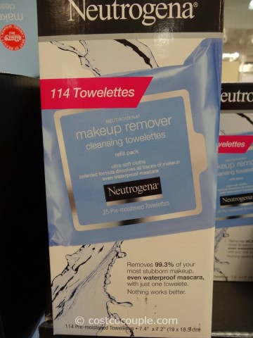Neutrogena  Makeup Remover Cleansing Towelettes Costco 2