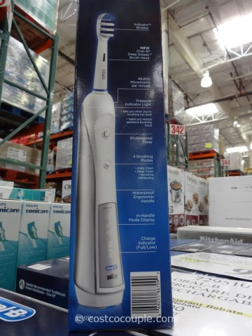OralB Procare Deep Sweep Rechargeable Toothbrush Costco 3