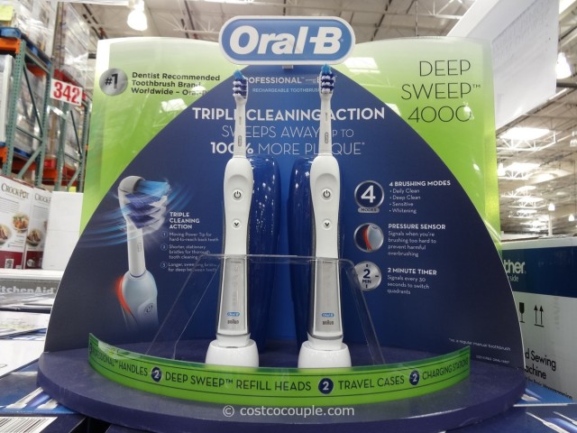 OralB Procare Deep Sweep Rechargeable Toothbrush Costco 4