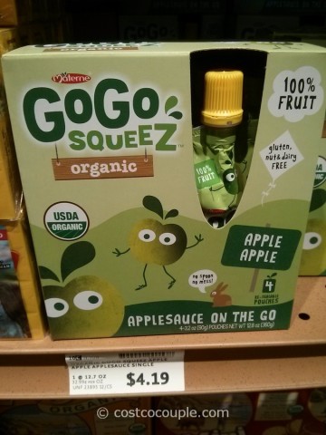 Organic Gogo Squeez Applesauce Whole Foods