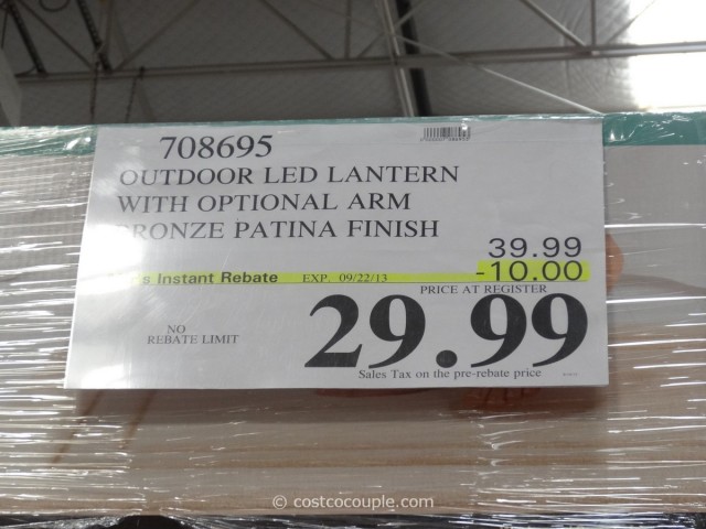Outdoor LED Lantern Costco
