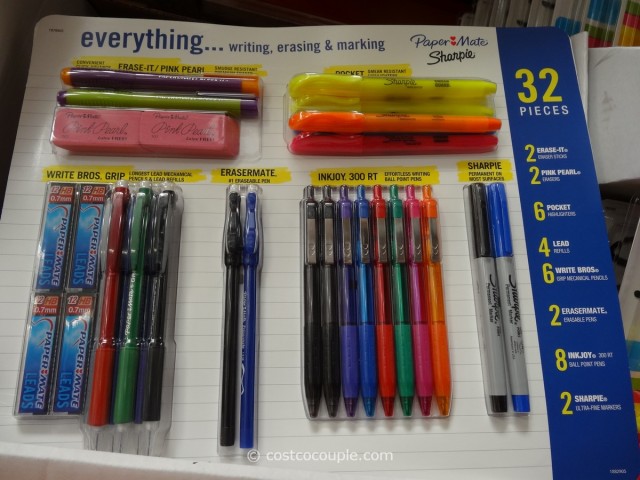 Papermate Sharpie Writing Essentials Pack Costco 1