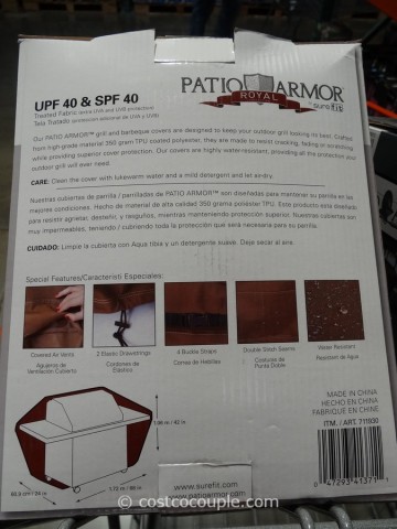 Patio Armor Premium Grill Cover Costco 4