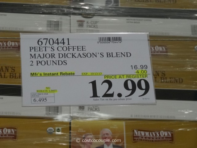 Peets Coffee Major Dickason Blend Costco