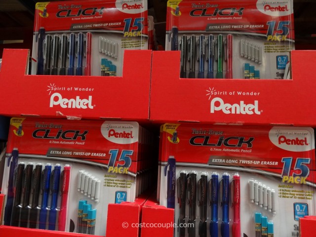 Pentel Twist-Erase Click Mechanical Pencil Costco 3