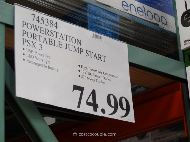 Powerstation PSX3 Portable Jump Start Costco 6