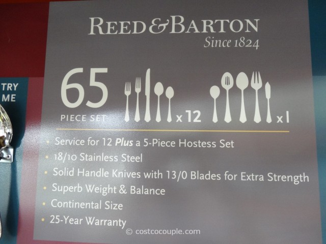 Reed and Barton Flatware Set Costco 2