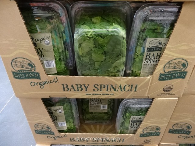 River Ranch Organic Baby Spinach Costco 1