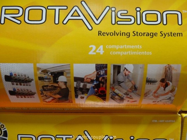 RotaVision Revolving Storage System Costco