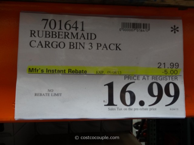 Rubbermaid Cargo Bin Costco