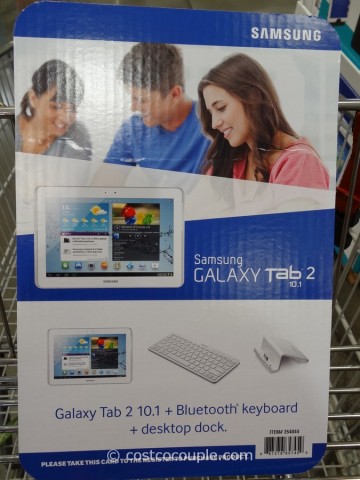 Samsung Galaxy Tab 2 Keyboard and Dock Costco 2