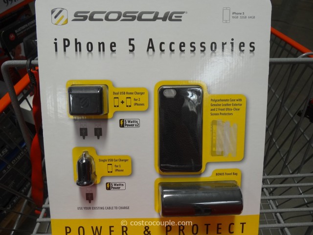 Scosche iPhone5 Accessory Kit Costco 2