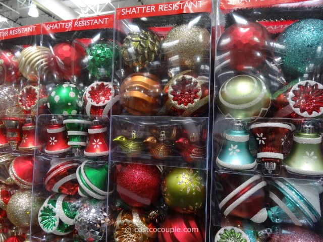 Shatter Resistant Ornaments Costco 3