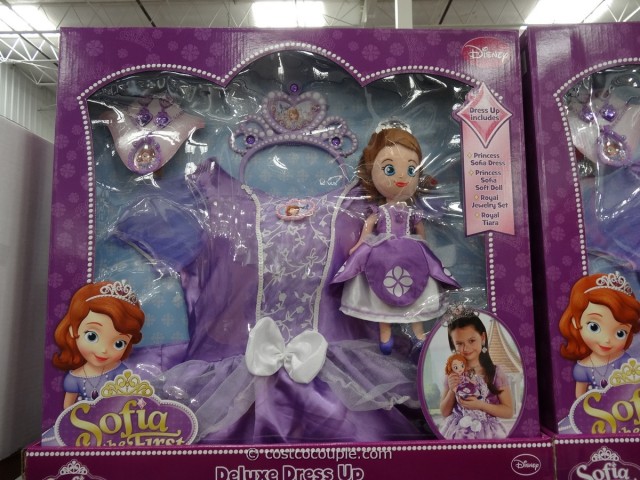 Sofia The First Dress and Doll Gift Set Costco 1
