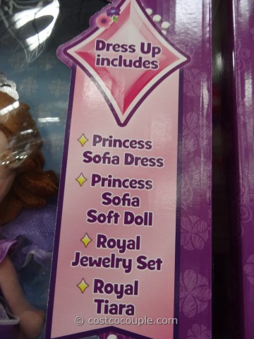 Sofia The First Dress and Doll Gift Set Costco 3