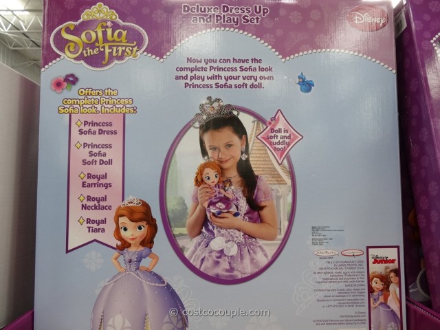 Sofia The First Dress and Doll Gift Set Costco 6