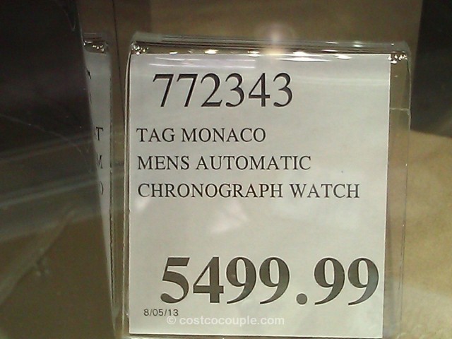 TAG Heuer Monaco Men's Automatic Chronograph Watch Costco 2