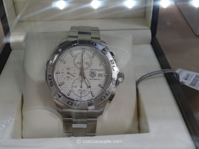 Tag Heuer Aquaracer White Dial Watch Costco 1