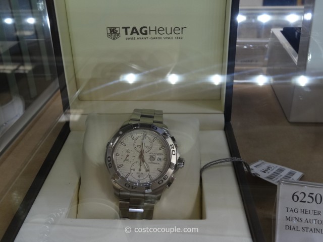 Tag Heuer Aquaracer White Dial Watch Costco 3