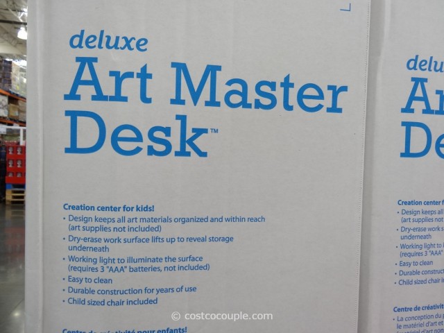 The Step2 Company Deluxe Art Master Desk Costco 1