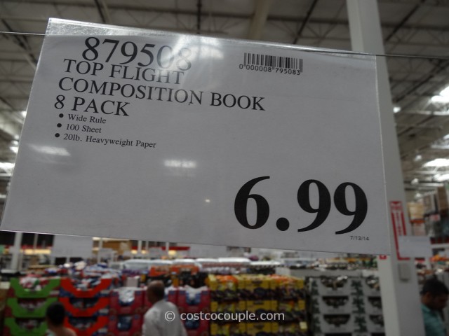 Top Flight Composition Book Pack Costco