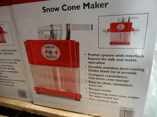 Waring Pro Snow Cone Maker Costco 
